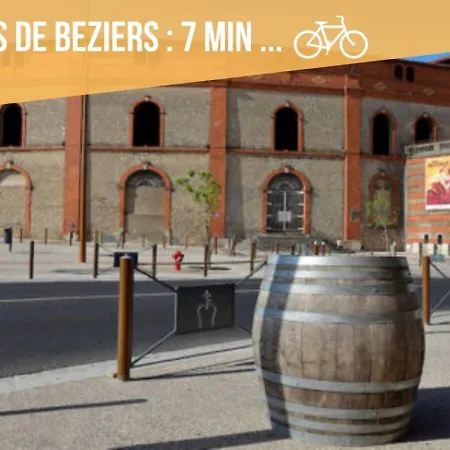 L'Etoile Biterroise - 2 A 6 Personnes - Rez De Chaussee Avec Balcon - Piscine Exterieur Béziers Buitenkant foto