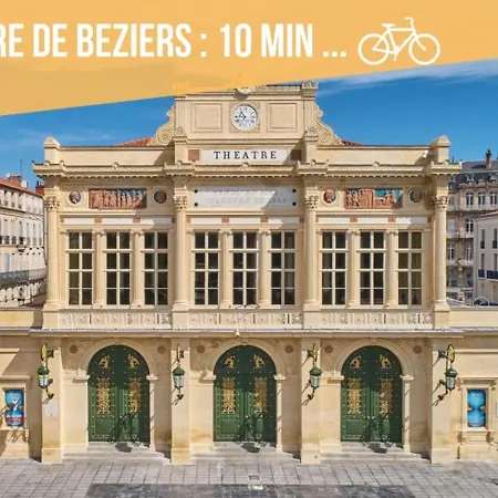 L'Etoile Biterroise - 2 A 6 Personnes - Rez De Chaussee Avec Balcon - Piscine Exterieur Béziers Buitenkant foto