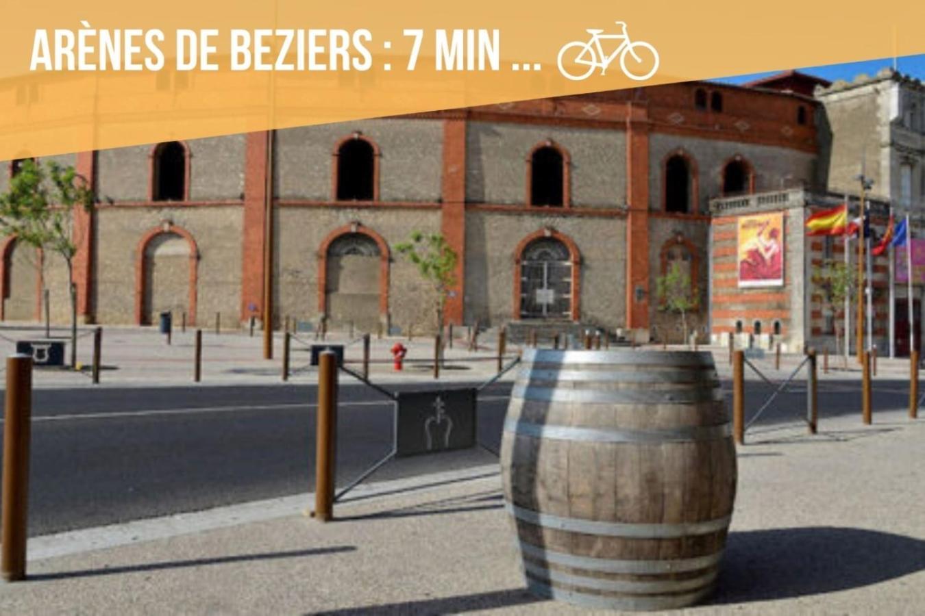 L'etoile Biterroise - 2 A 6 Personnes - Rez De Chaussee Avec Balcon - Piscine Exterieur Apartment Beziers