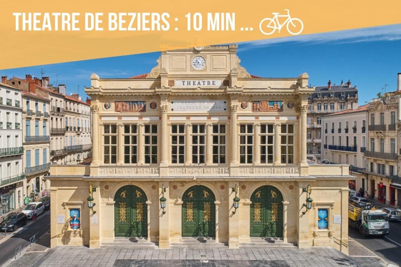 L'etoile Biterroise - 2 A 6 Personnes - Rez De Chaussee Avec Balcon - Piscine Exterieur Apartment *